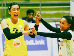 New Diamond Secures Third Win, Leads PM Volleyball League