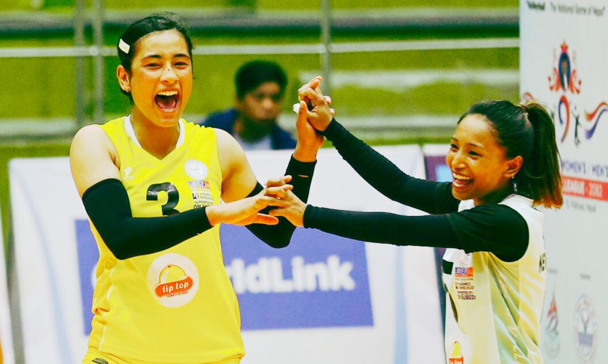 New Diamond Secures Third Win, Leads PM Volleyball League