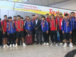 Nepal Football Team Returns Home After Matches Against Hong Kong and Laos