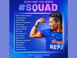 Nepal Squad for T20I Tri-Series in Scotland Announced
