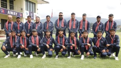 Nepal U-16 Squad Departs for ACC U-16 East Zone Cup in Malaysia