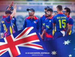 Nepal announce six‑match T20 series tour to Australia in August