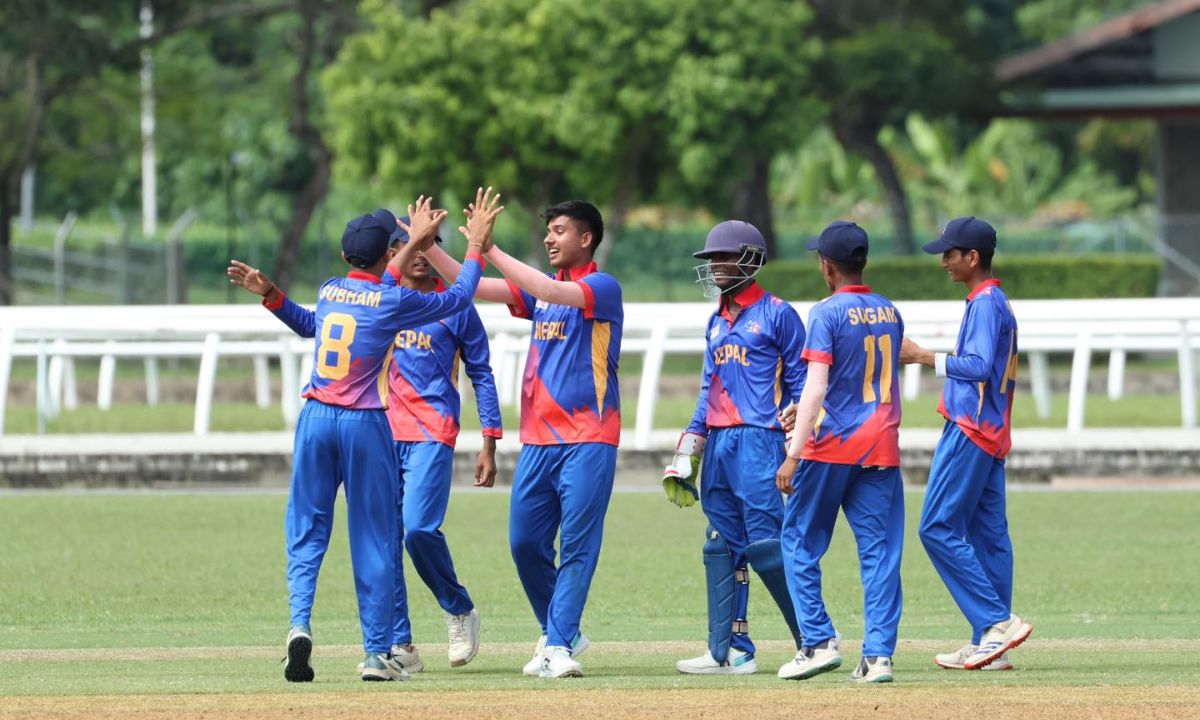 Nepal crushes Indonesia by 370 runs in ACC Men's U-16 East Zone Cup