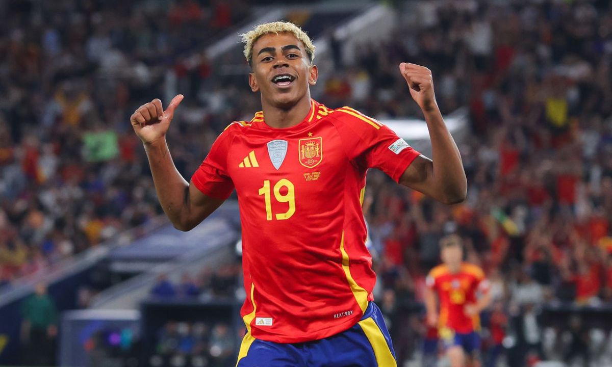 Spain vs France Lamine Yamal