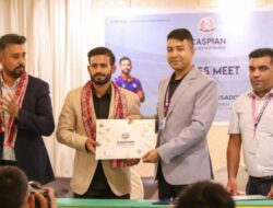 Aarif Sheikh Named Brand Ambassador of Caspian Valley SS/ College