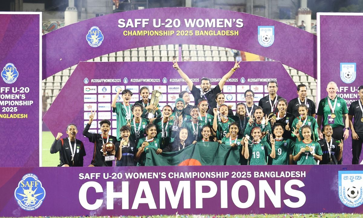 Bangladesh Win SAFF U-20 Women's Championship After Beating Nepal 4-0