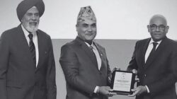 Dr. Raju Dangol Maharjan Honored with AFC Silver Medal