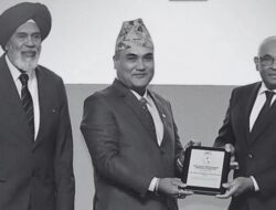 Dr. Raju Dangol Maharjan Honored with AFC Silver Medal