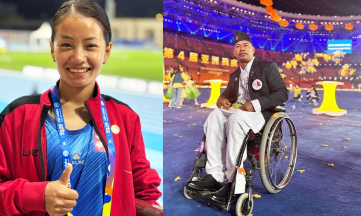 Himal Aryal and Prabha Angdembe Selected for World Para Athletics Championships