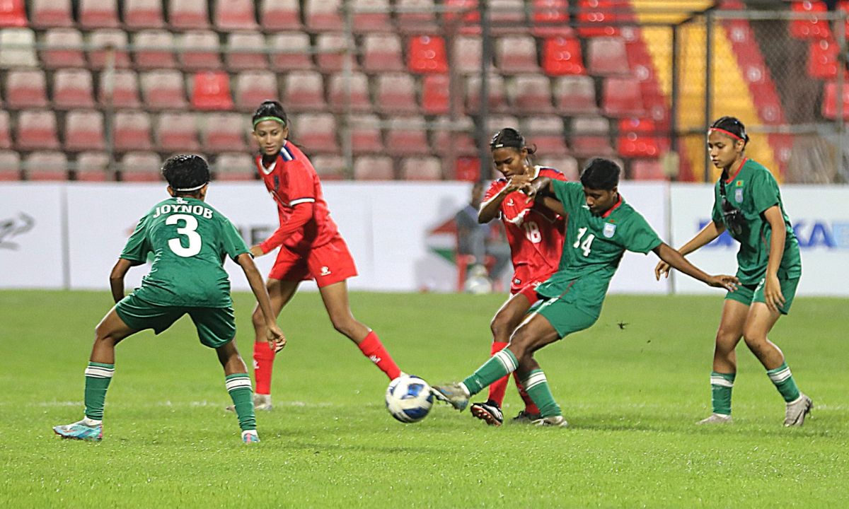Nepal Lose 3-2 to Bangladesh in SAFF U-20 Women’s Championship