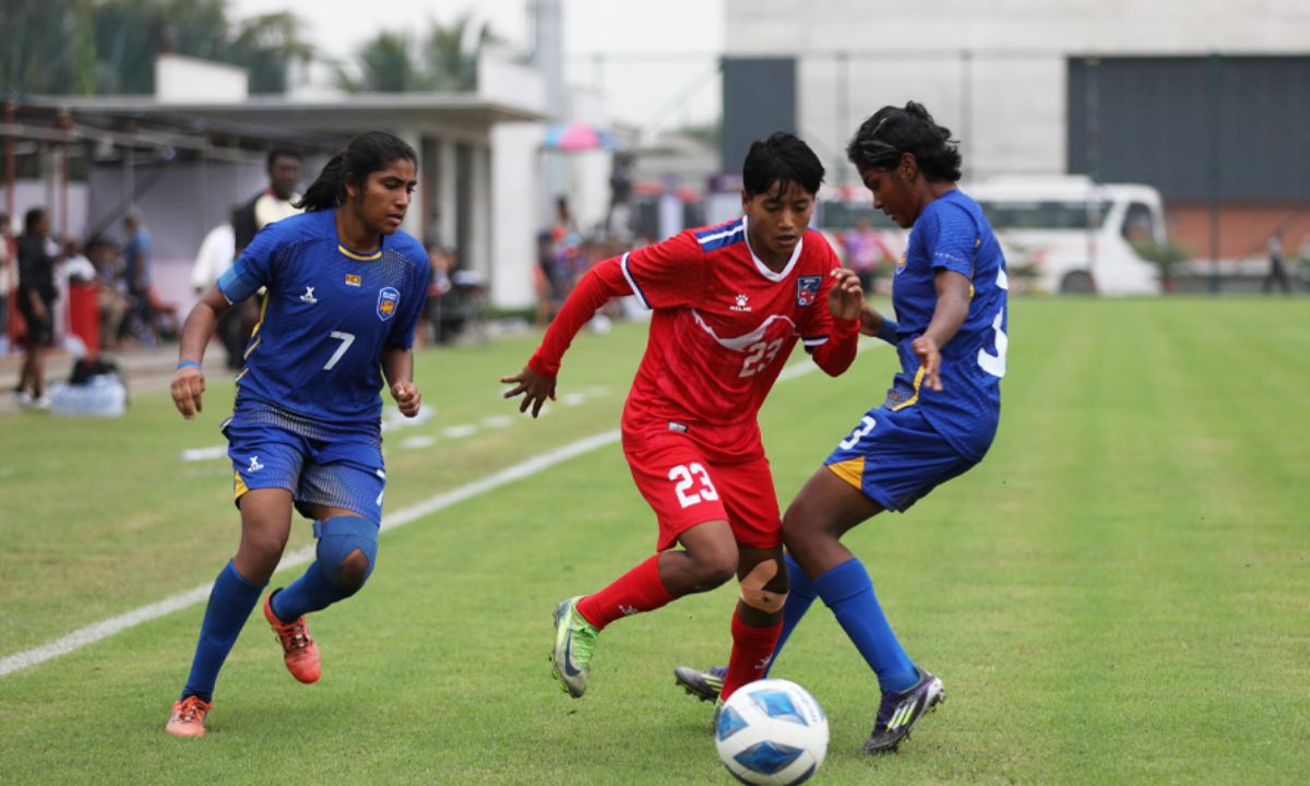 Nepal Thrashes Sri Lanka 7-0 Again in SAFF U-20 Women's Championship