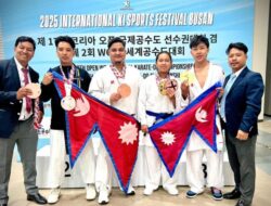 Nepali Karate Players Win 2 Golds and 2 Bronze at International KI Sports Festival