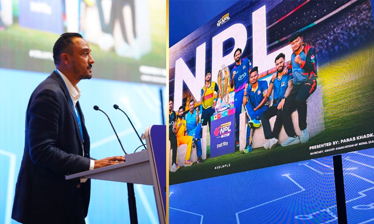 Paras Khadka Presents Nepal Cricket Vision at ICC Annual Conference