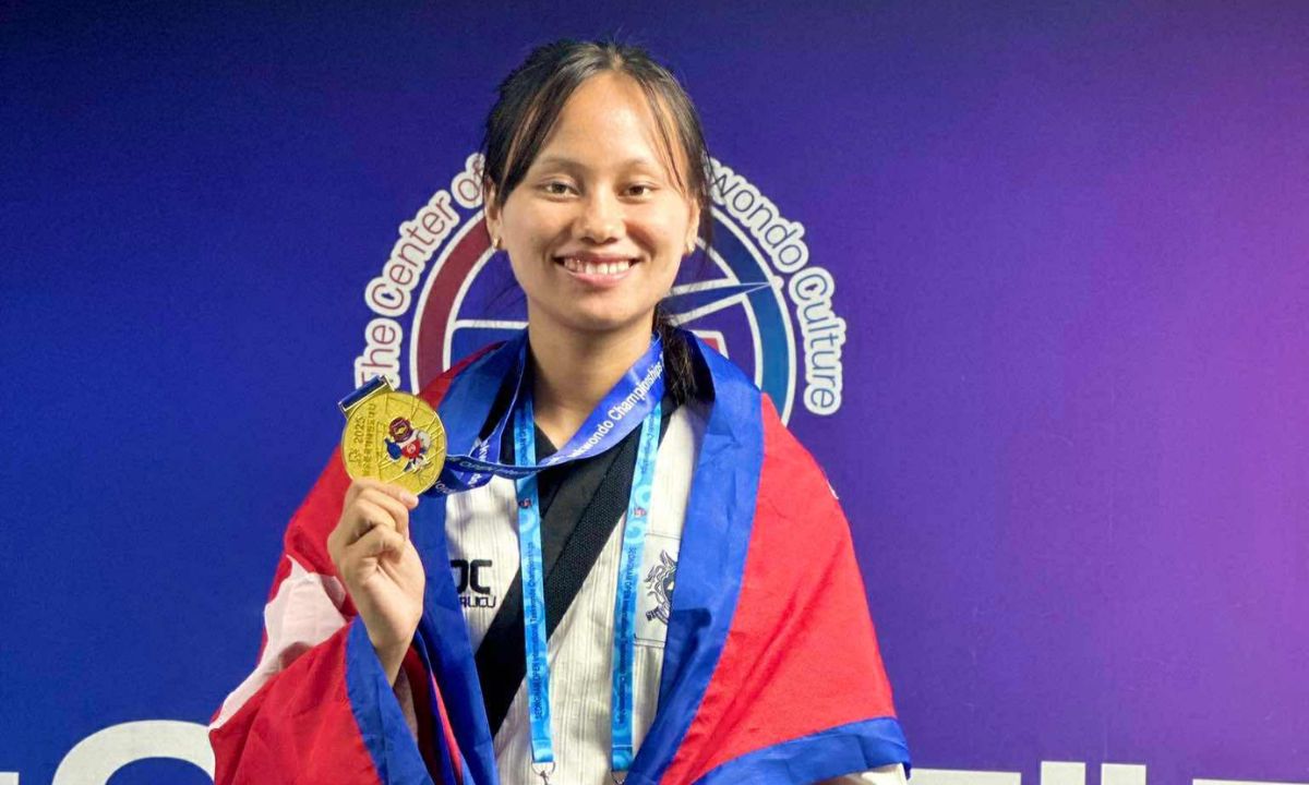 Ramila Lama Wins Gold at Korea Open International Taekwondo Championship