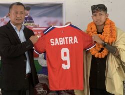 Sabitra Bhandari Honored by Marsyangdi Rural Municipality