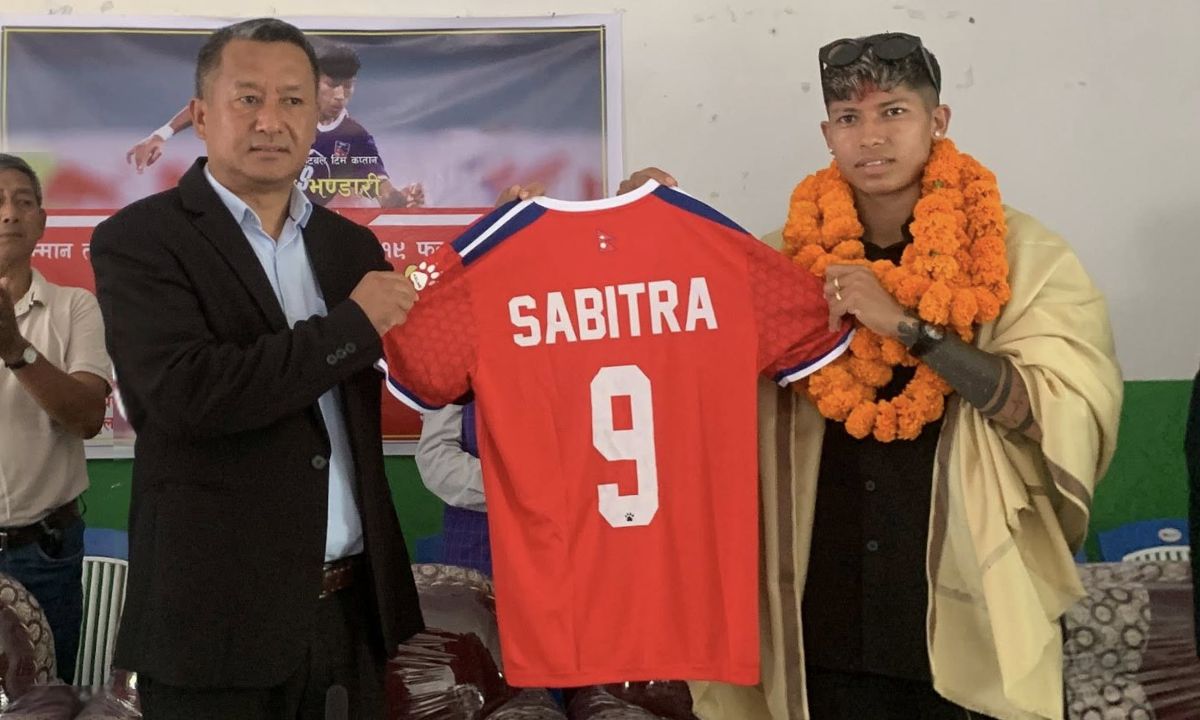 Sabitra Bhandari Honored by Marsyangdi Rural Municipality