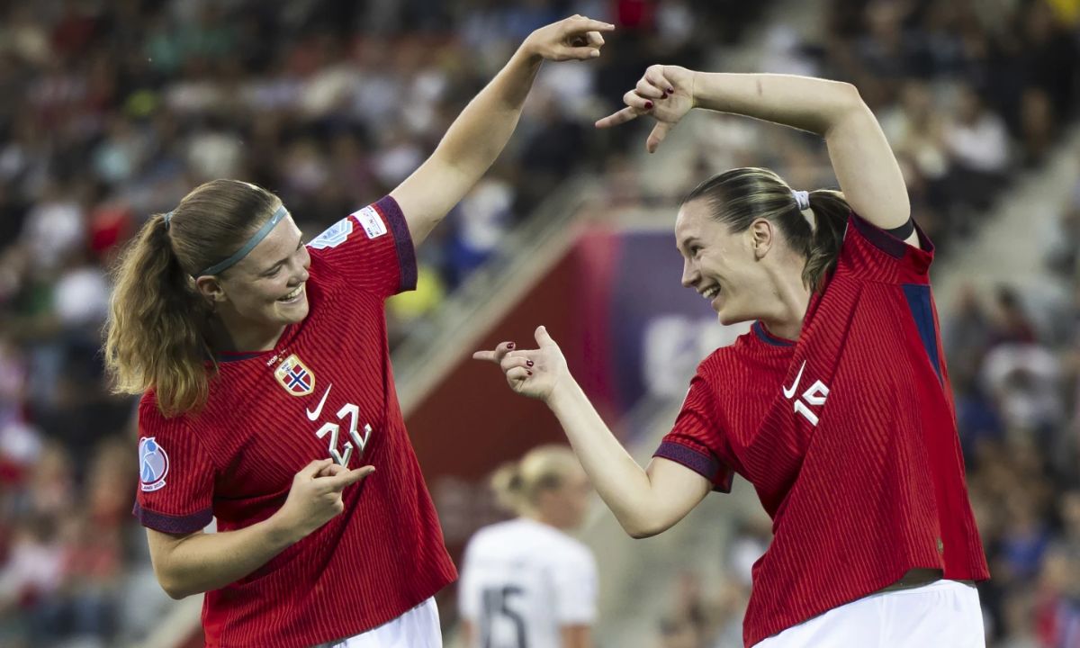 Signe Gaupset Historic Double Leads Norway to Thrilling 4-3 Win Over Iceland